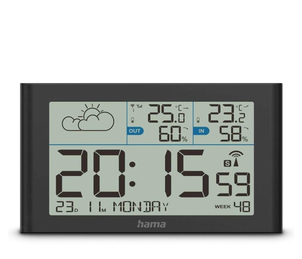 Hama STACJA POGODY SYLT TERMOMETR HIGROMETR - 1416476 - zdjęcie 3